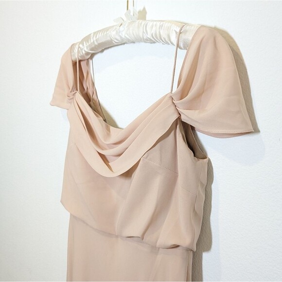 NWT Jenny Yoo Sabine Bridesmaid Dress in Chai - Picture 6 of 13